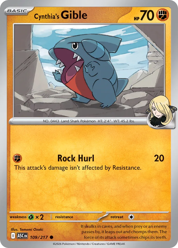 Cynthia's Gible