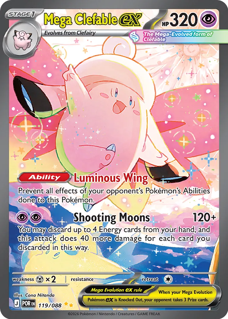 Mega Clefable ex